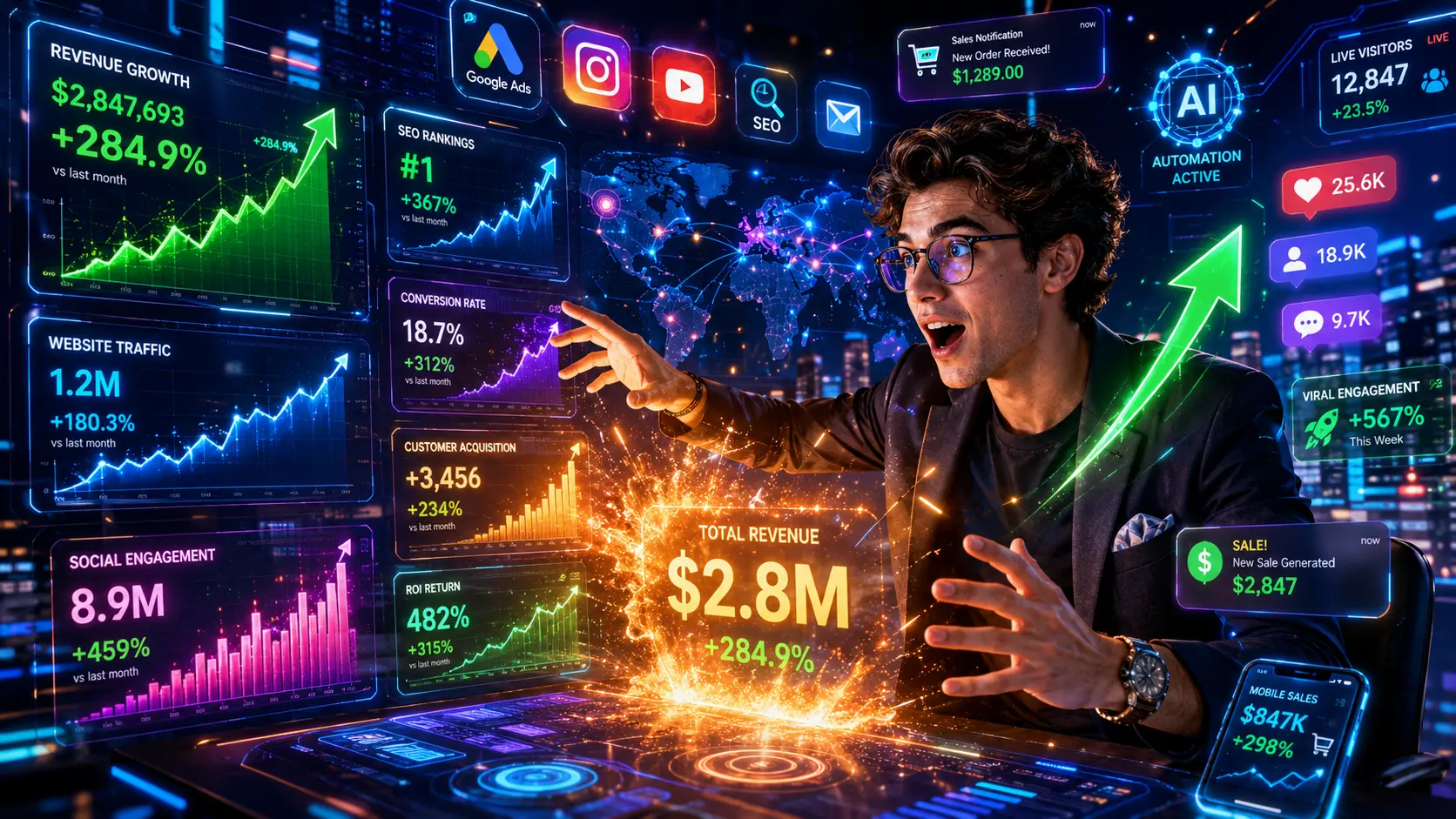 What Is Digital Marketing? Types, Benefits, and Examples (2026 Guide)