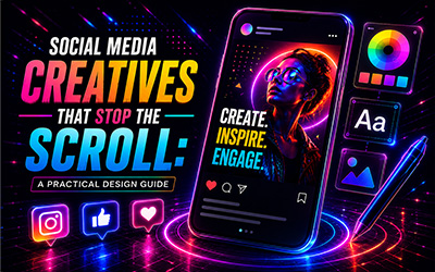 Social Media Creatives That Stop the Scroll: A Practical Design Guide