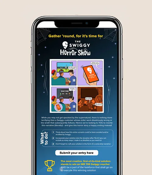 Swiggy Emailers project by ABC Designs